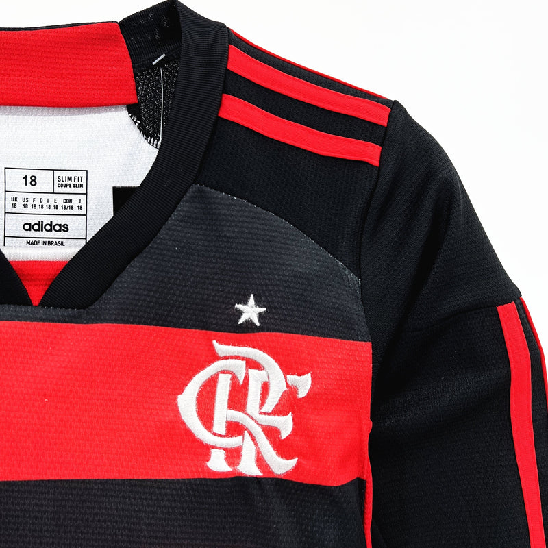 FLAMENGO I 24/25 CONJUNTO INFANTIL (LONG SLEEVE)