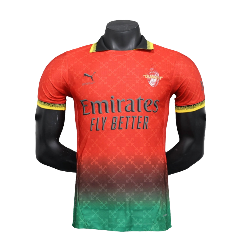 AC Milan 25/26 Commemorative Edition Jersey - Red - Player Version