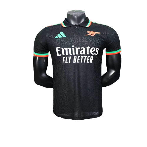 Arsenal 25/26 Training Jersey - Black - Player Version
