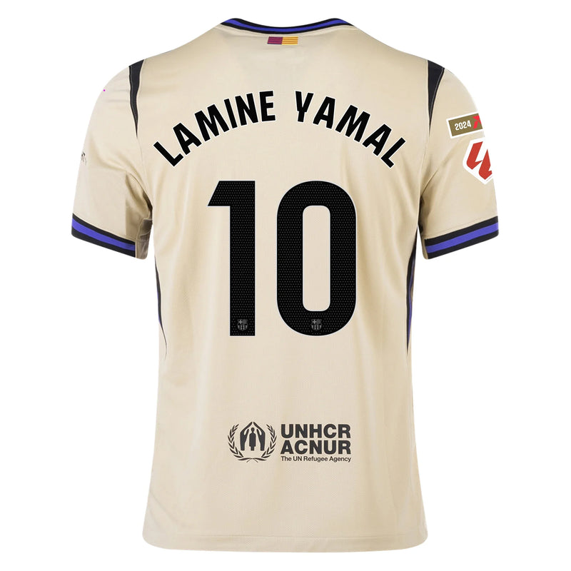 Lamine Yamal - Barcelona 25/26 II Away Jersey - Fan Version